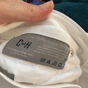 Citizens of Humanity, Aveden Ankle Jeans: White